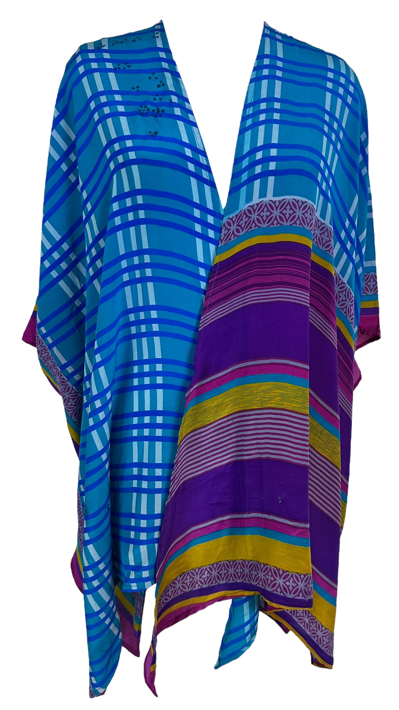 PRC6669 Avatar Pure Silk Cardigan for Women - Soft Luxury Silk Wrap Cardigan for Lounge, Office & Evening Wear