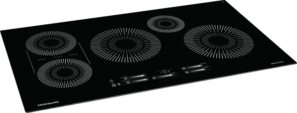 Frigidaire FCCI3627AB 36-Inch Black Induction Cooktop - Fast Heating, Energy Efficient for Modern Kitchens | Perfect for Home Cooking, Restaurants & Small Spaces