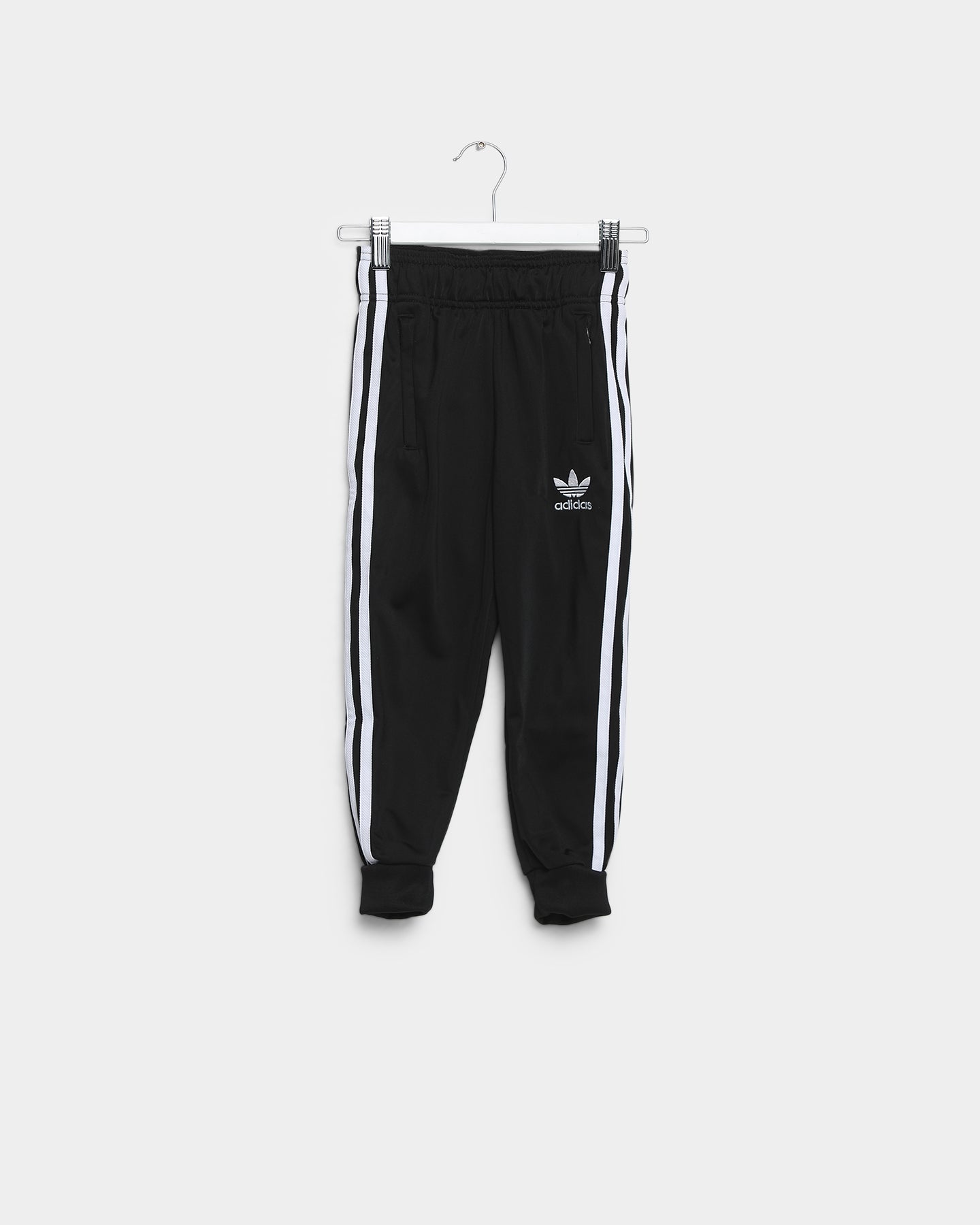 Adidas Kids SST 3 Stripe Trackpant Black - Comfortable Athletic Pants for Boys & Girls - Perfect for Running, School & Casual Wear