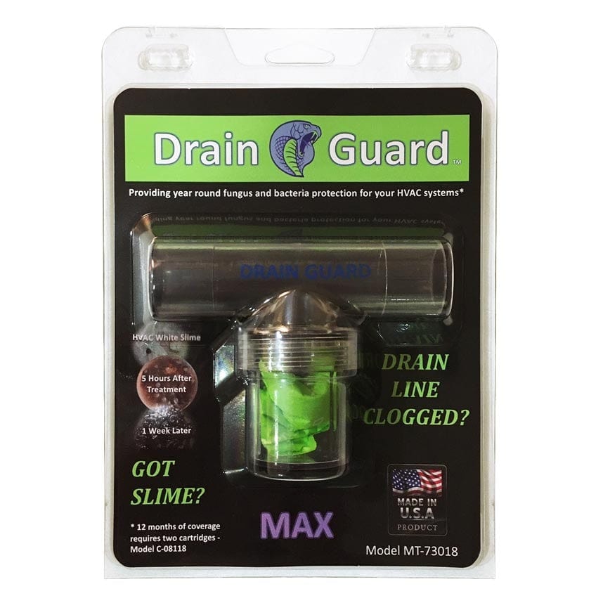 MT 73018 Drain Guard - Premium Condensate Line Protection for HVAC Systems - Prevent Clogs & Water Damage in Homes & Commercial Buildings
