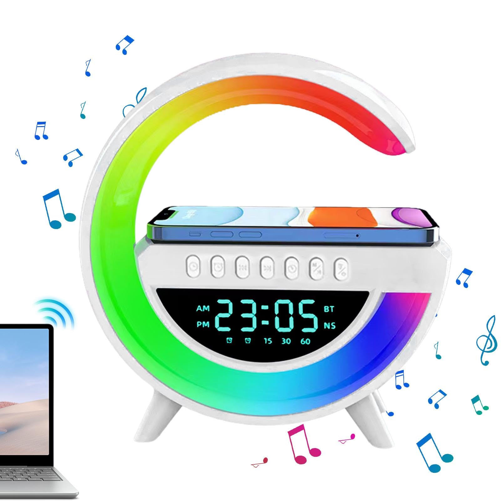 Pzuryhg Wireless Speaker with USB Charging | Portable Bluetooth Speaker for Bedroom, Desktop, and Outdoor Use | High-Quality Sound for Music, Phone Calls, and Charging Devices
