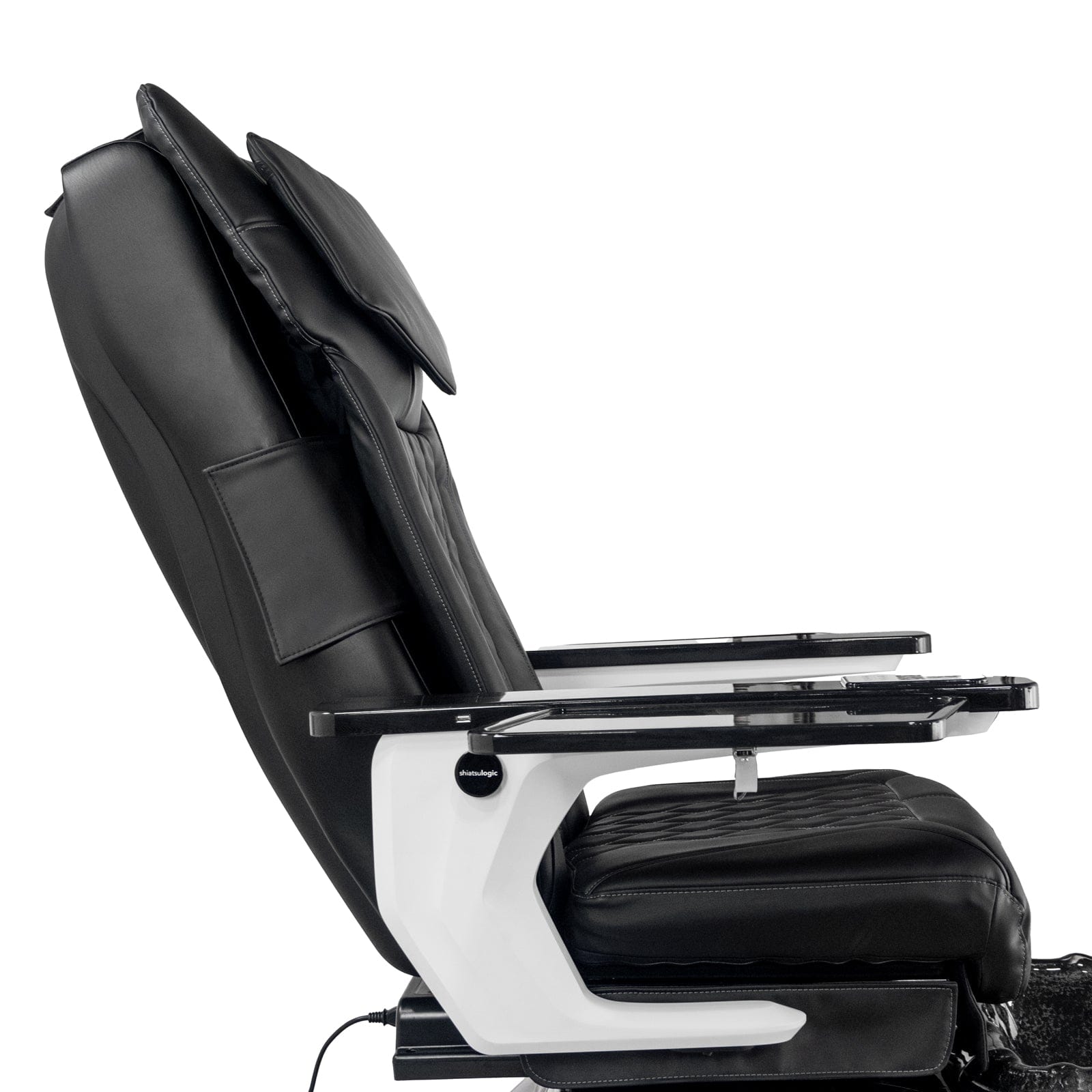 Professional DIAMOND DX Pedicure Chair for Salon & Spa - Electric Massage Nail Care Station with Adjustable Height & Footrest - Perfect for Manicure, Pedicure & Nail Treatments