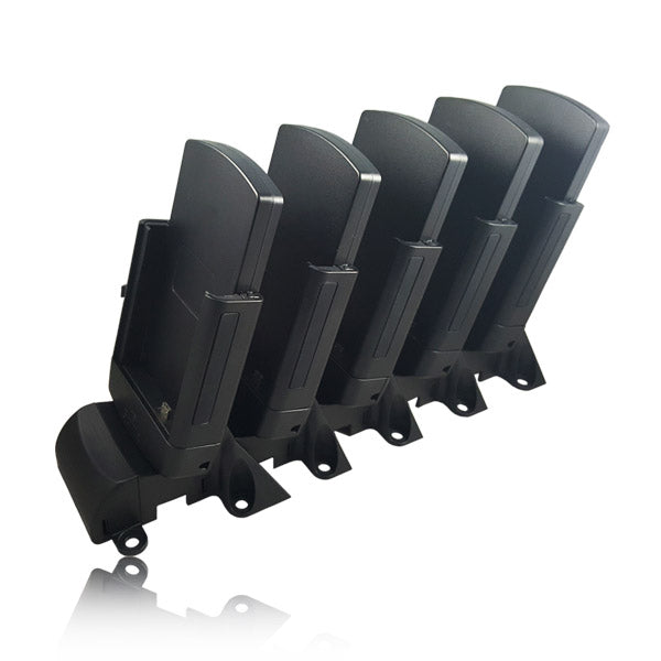 Motorola Lex L11 Cradle & 5-Pack Desktop Charging Dock - Fast Charging Station for Home, Office, and Business Use