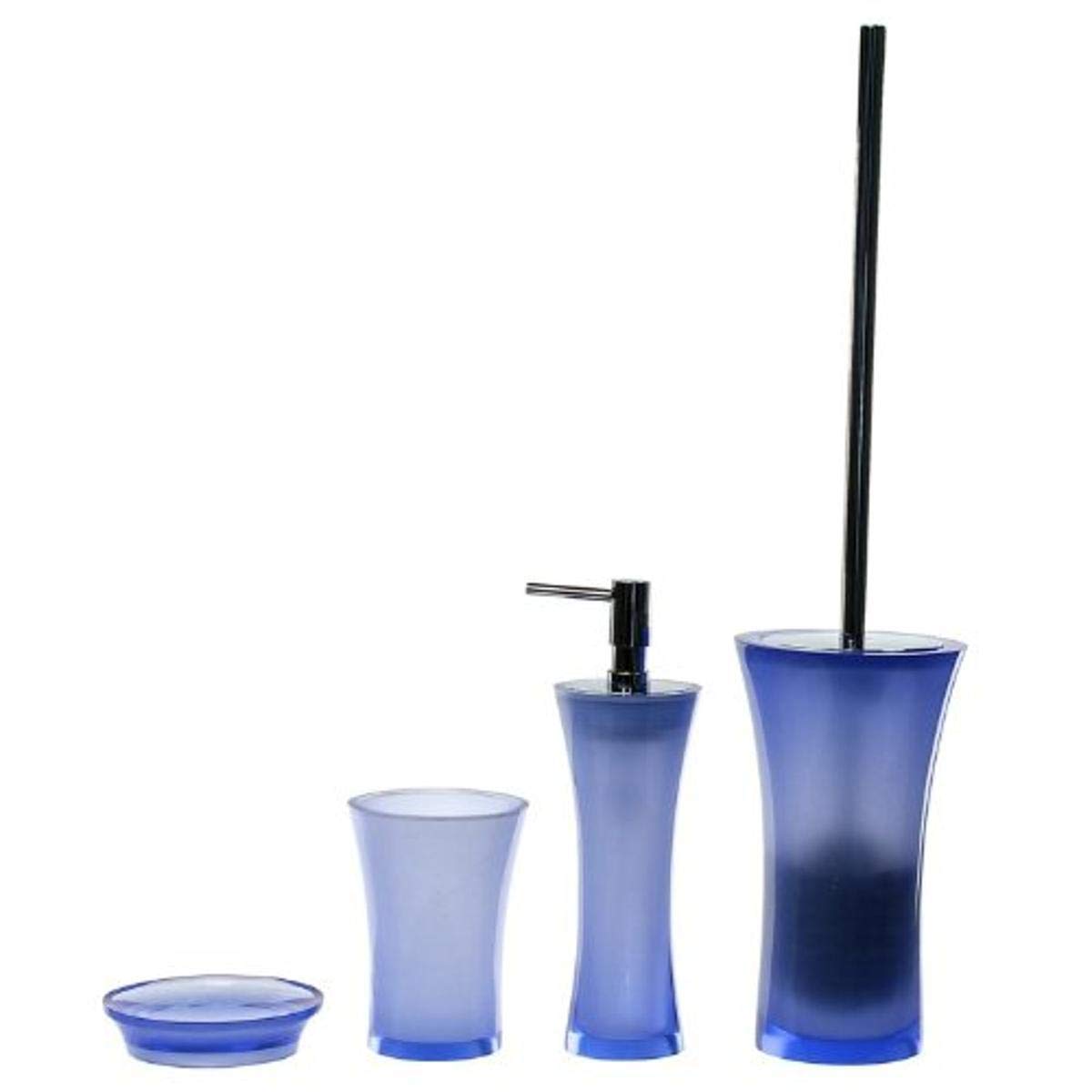 Gedy AU100-05 Modern Blue Aucuba Bathroom Vanity Set - Perfect for Contemporary Home & Apartment Bathroom Decor