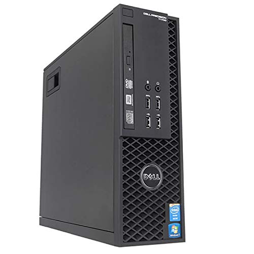 Refurbished Dell Precision T1700 SFF Workstation - Intel Core i5-4590 Quad-Core 3.3GHz, 16GB RAM, 500GB SSD, NVIDIA Quadro K600 (Renewed) - Perfect for CAD, Graphic Design & Office Computing
