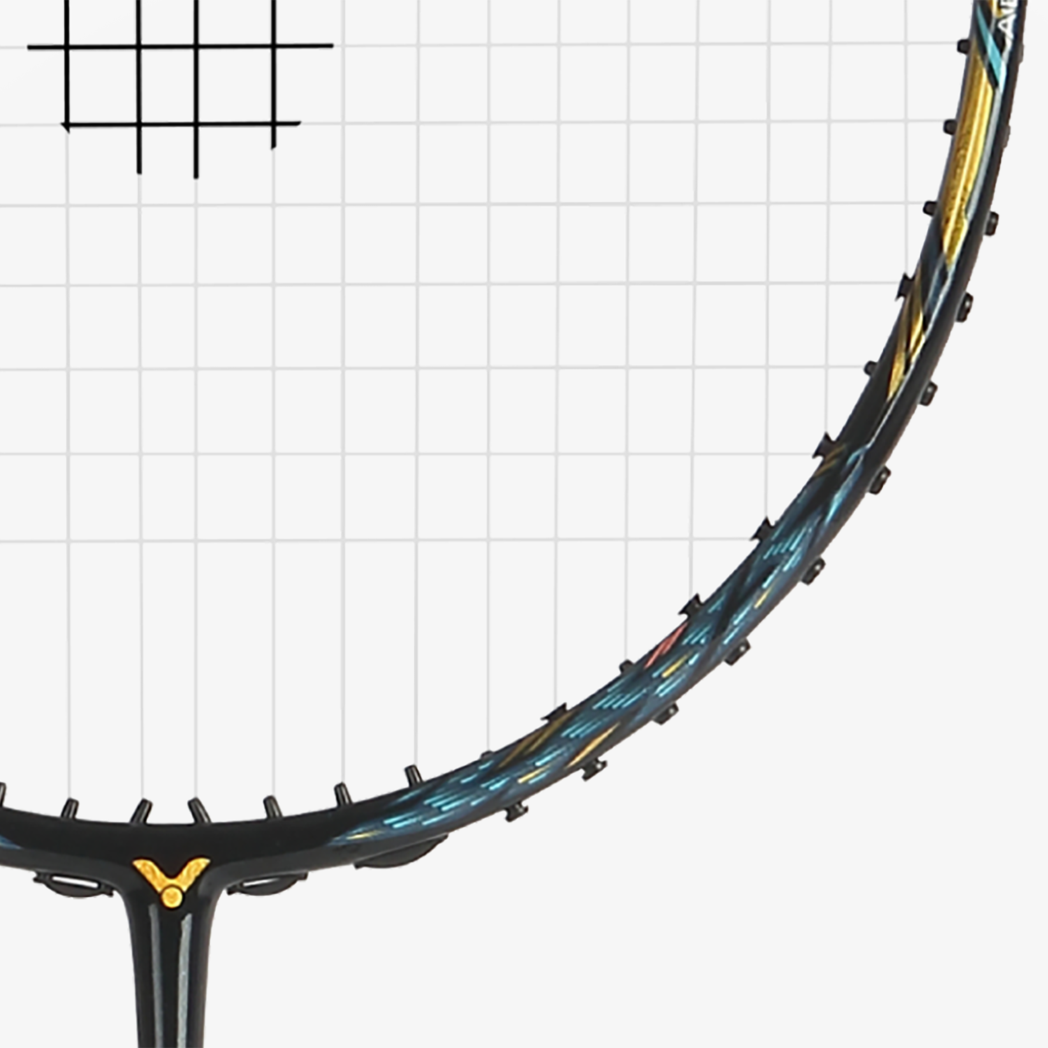 Victor Jetspeed 12 II JS 12II R Badminton Racket - Horizon Green | Professional Carbon Fiber Shuttlecock Racket for Advanced Players | Perfect for Tournaments & Training Sessions