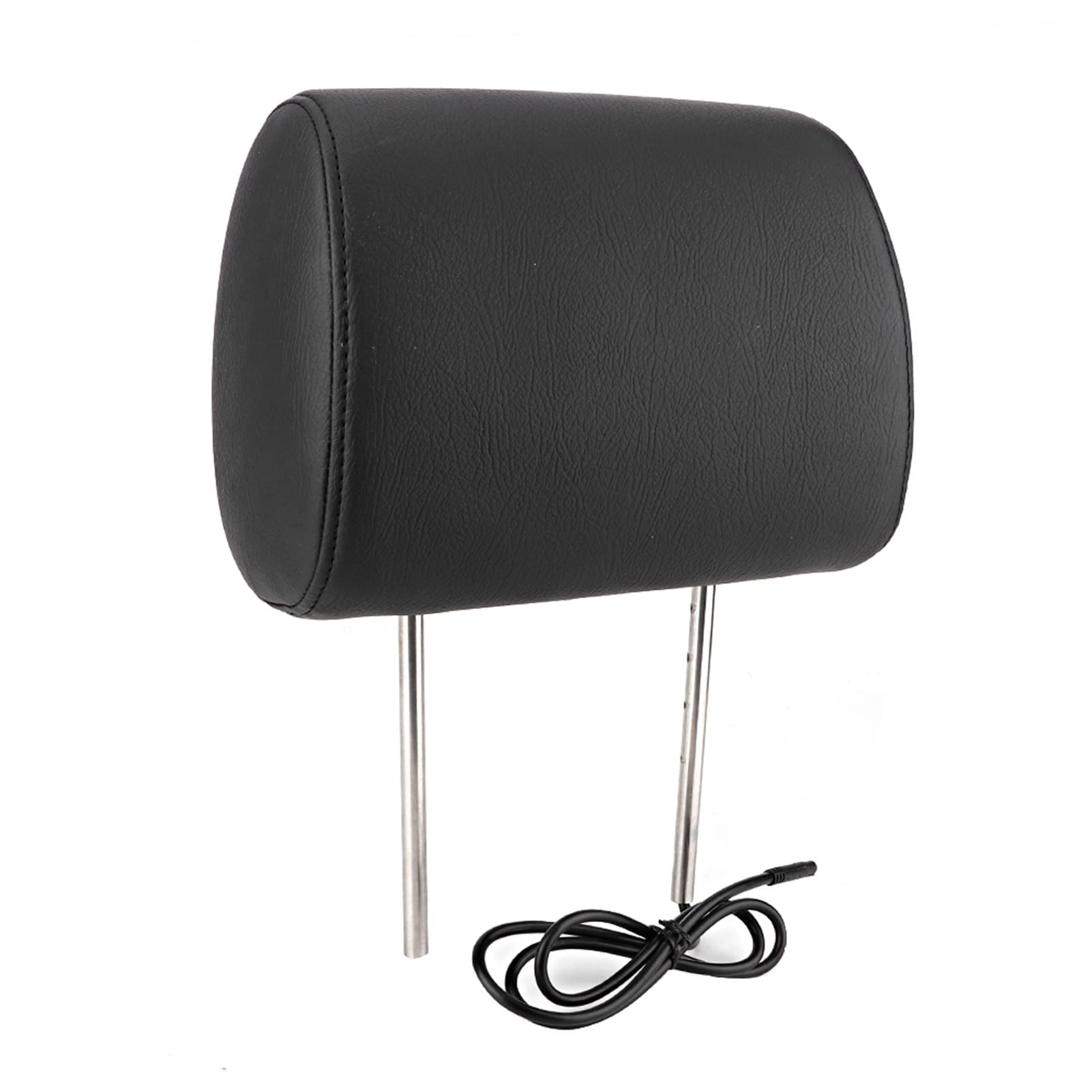 2 Pack 7 Inch Portable Car Headrest Video Player - Universal Car Monitor Headrest Display with AV Input for Kids & Family Entertainment - Perfect for Road Trips & Long Drives