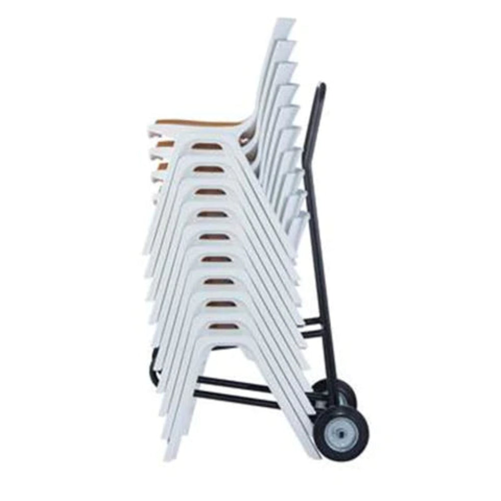 Connect Chair Trolley - Portable Folding Utility Cart with Wheels for Office, Home, and Warehouse Use | Heavy Duty Transport Cart for Chairs, Supplies, and Equipment