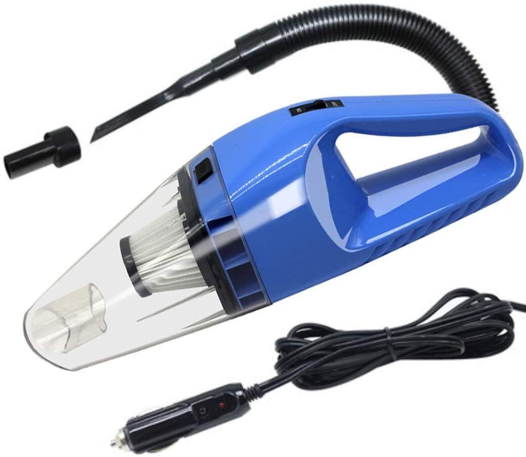 24V 120W High Power Wet/Dry Car Vacuum Cleaner - Portable Auto Interior Cleaner for Cars & Large Trucks | Perfect for Detailing, Pet Hair Removal & Spill Cleanup