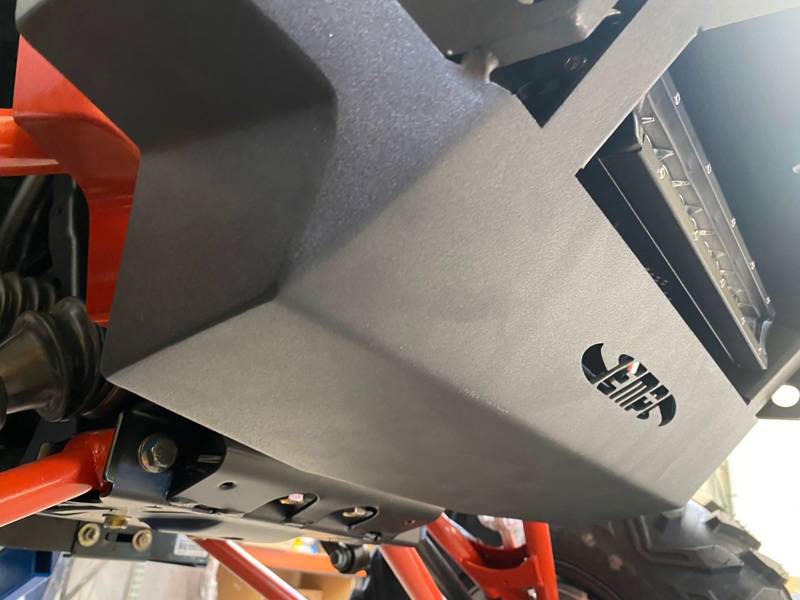 14204 EMP Polaris RZR Stubby Front Winch Bumper - Heavy Duty Off-Road Protection for UTV/ATV - Perfect for Trail Riding, Rock Crawling & Mud Adventures