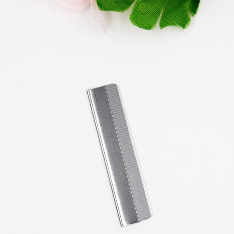 Professional Stainless Steel Eyebrow Razor Blades 10-Pack - Precision Eyebrow Shaper for Men & Women - Perfect for Makeup Artists, Salon Use & Home Grooming - Smooth Facial Hair Removal for Eyebrows & Upper Lip