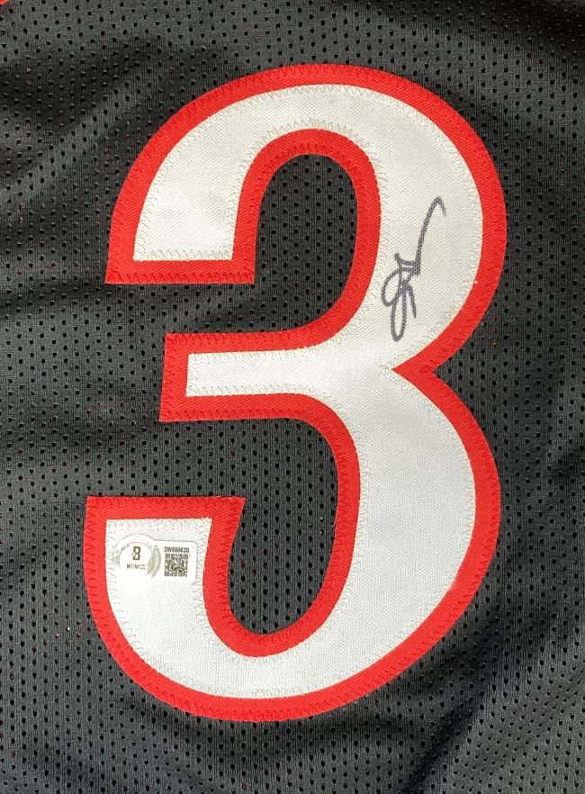 Allen Iverson Philadelphia 76ers Autographed Black Basketball Jersey - Authentic NBA Memorabilia for Fans & Collectors - Perfect for Display, Gifts, and Sports Memorabilia Collections
