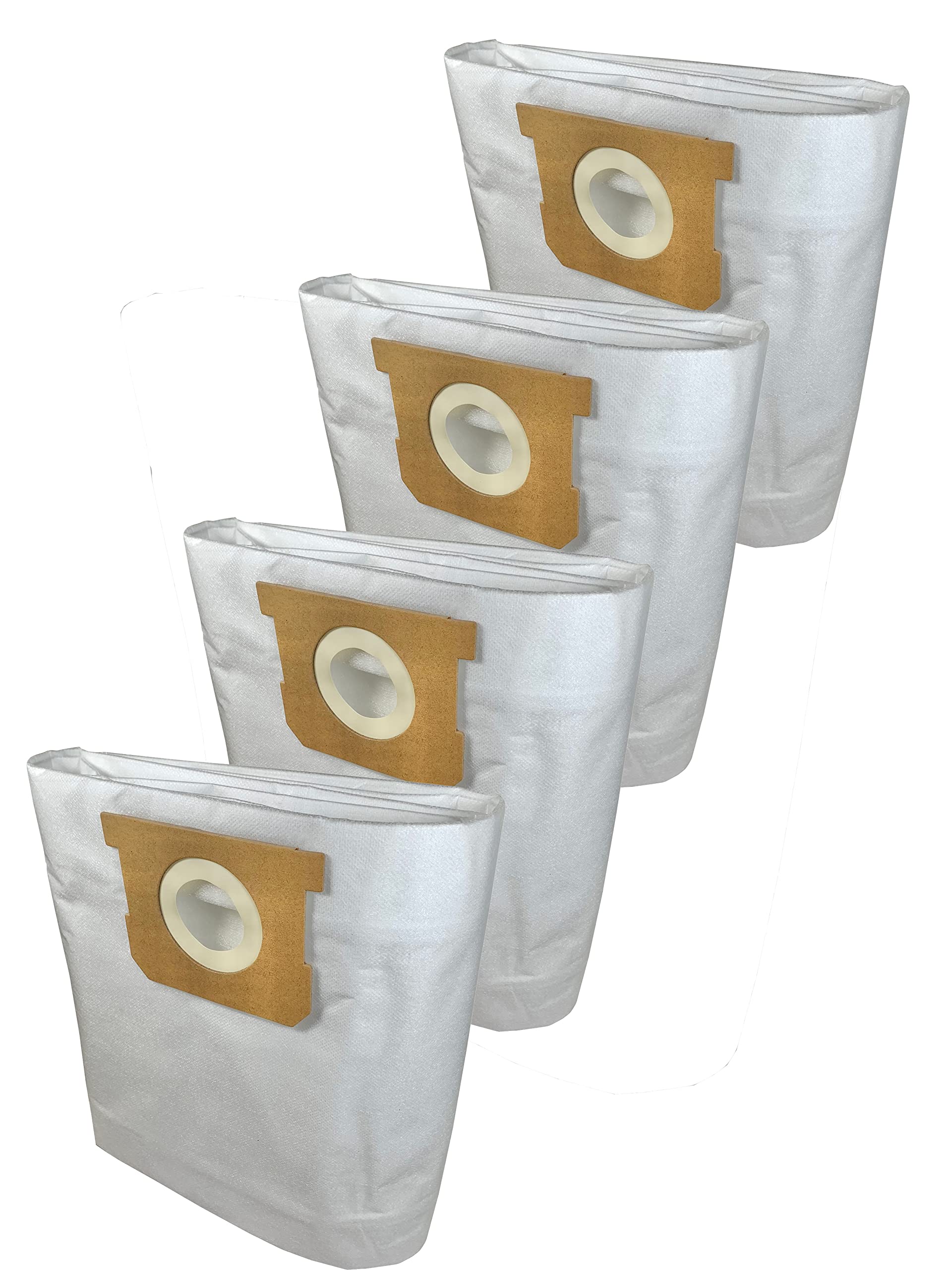EFP Replacement Multi-Ply Microfiber HEPA Drywall Bags for Shop Vac 9067100 - High Efficiency Dust Collection Filter (5-8 Gallon) - 4 Pack - Ideal for Drywall Dust, Construction Debris & Workshop Cleanup