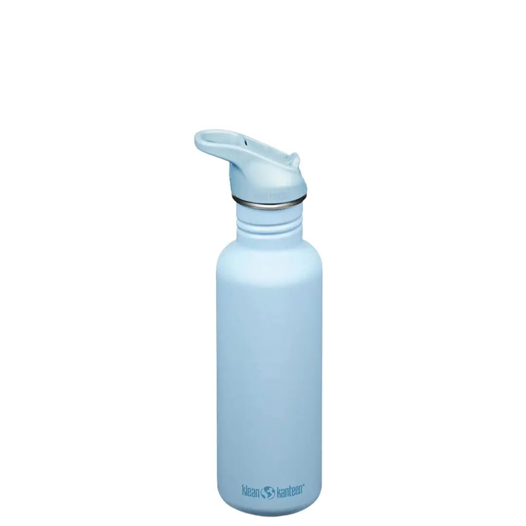Klean Kanteen Classic Flip Cap Stainless Steel Water Bottle 18oz (532ml) - BPA Free, Leak Proof, Eco Friendly Reusable Water Bottle for Hiking, Gym, Office & Outdoor Activities