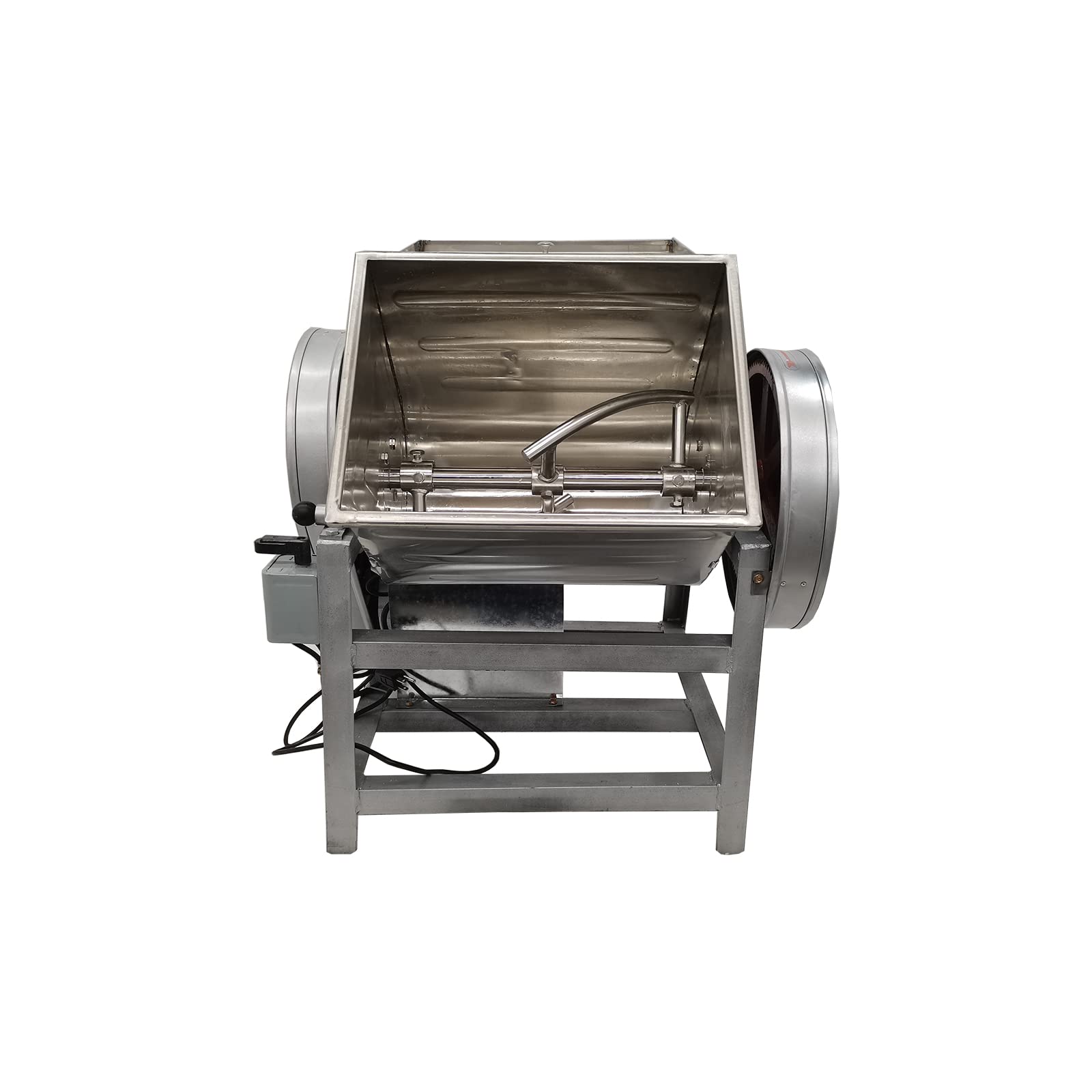 TECHTONGDA 15KG Commercial Electric Dough Mixer - Heavy Duty Stand Mixer with 90° Tilt & 15.5x12x14inch Bowl - Perfect for Pizza Dough, Bread, Pastries - Ideal for Bakeries, Pizzerias, Schools & Restaurants (110V)