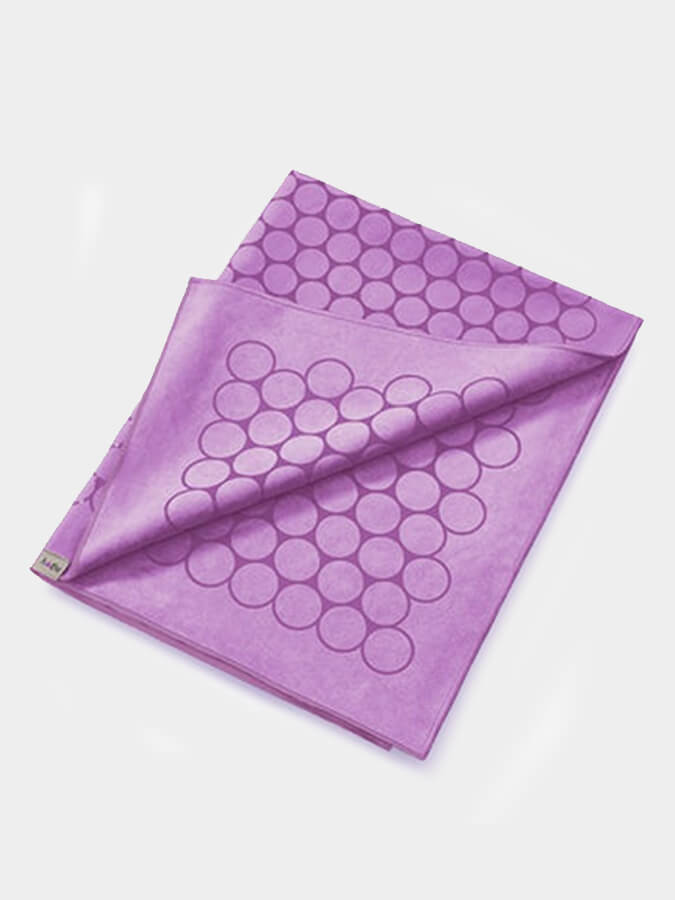 Non-Slip Agoy Gecko Touch Yoga Towel - Ultra Absorbent & Eco-Friendly for Hot Yoga, Pilates & Workouts - Perfect for Grip & Sweat Control in Studios or Home Gym
