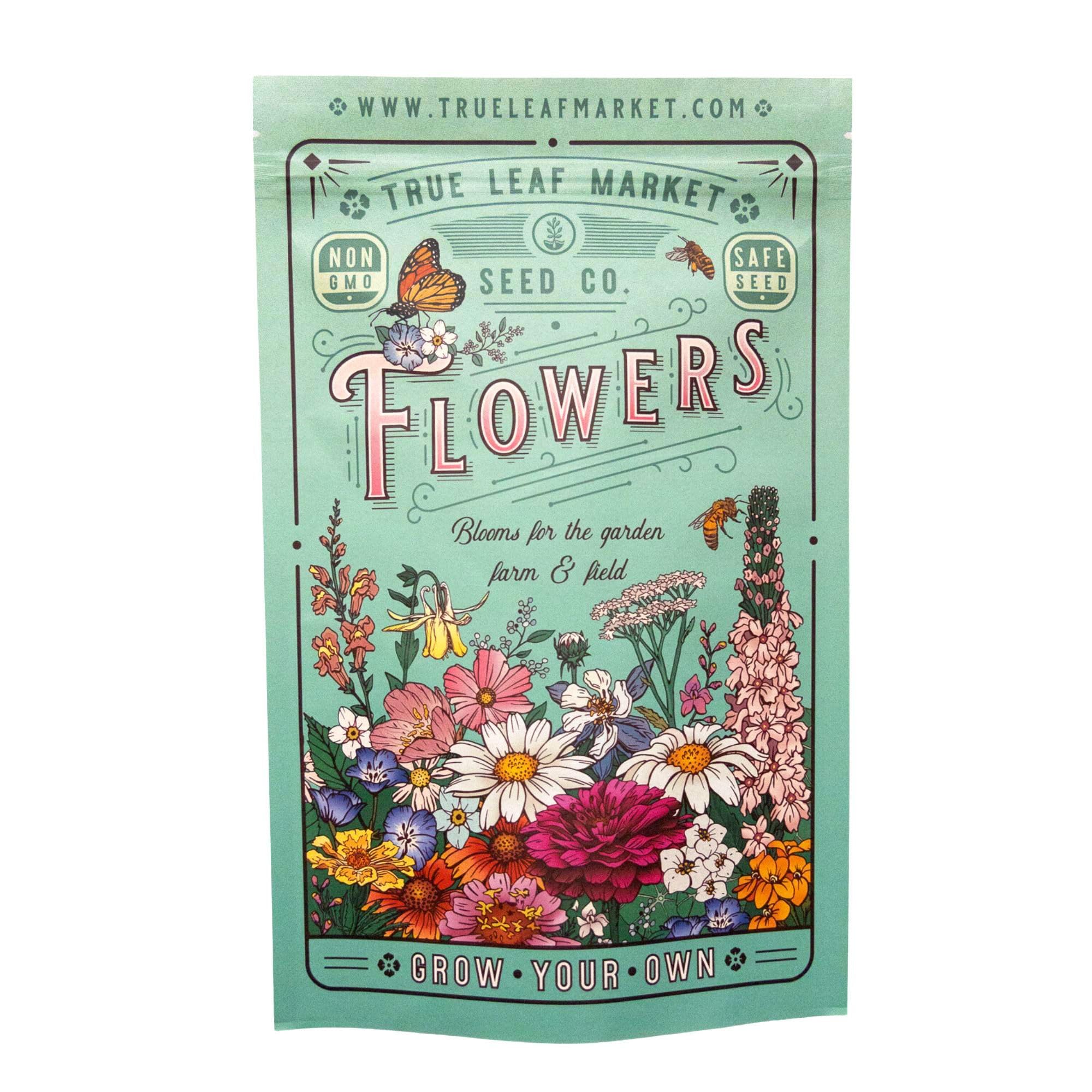 All Annual Wildflower Mix Seeds for Planting - 1 Lb ~16,000+ Seeds - 21 Varieties Including California Poppy, Indian Blanket & Scarlet Flax - Attracts Bees & Butterflies - Bulk Wildflower Seeds for Gardens, Meadows & Pollinator Habitats