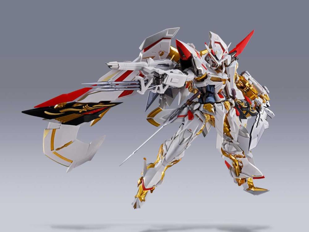 Bandai Metal Build Gundam Seed Astray Gold Frame Amatsu Hana Ver. Action Figure - Premium Collectible Model Kit for Anime Fans & Gundam Enthusiasts - Perfect for Display, Photography & Anime Collections