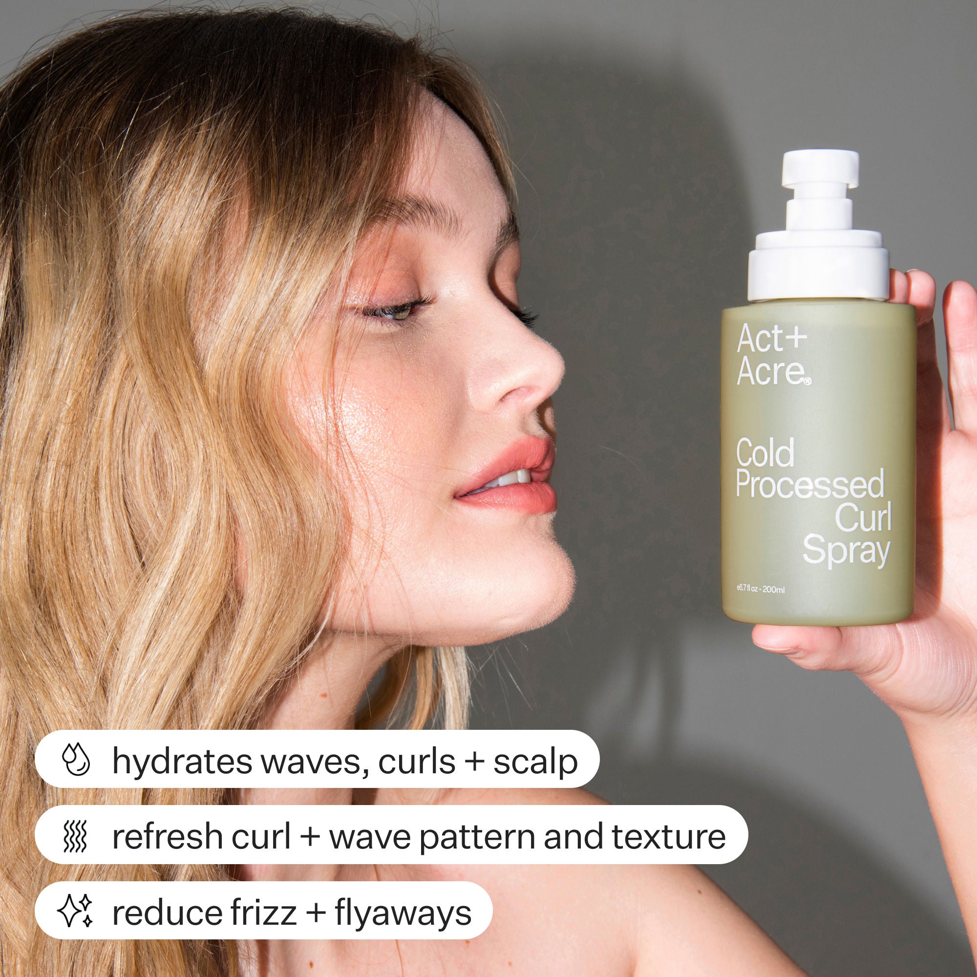 Best Cold Processed Curl Defining Spray for Natural Hair - Hydrating & Frizz Control Styling Product for Curly Hair Care Routine
