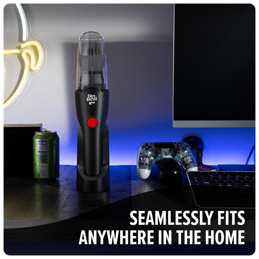 Multi-Surface Extended Reach Cordless Hand Vacuum Cleaner - Upright & Grab & Go Bundle for Car, Home, and Pet Hair Cleaning