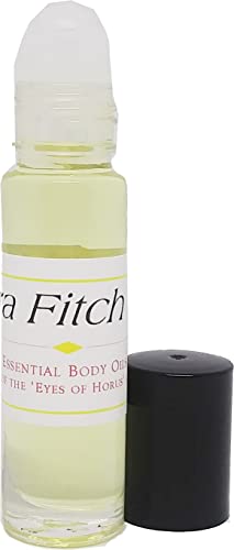 Ezra Fitch Women's Perfume Body Oil Roll-On Fragrance - 1/3 oz Clear Glass Bottle - Long Lasting Scent for Daily Wear, Date Nights & Special Occasions