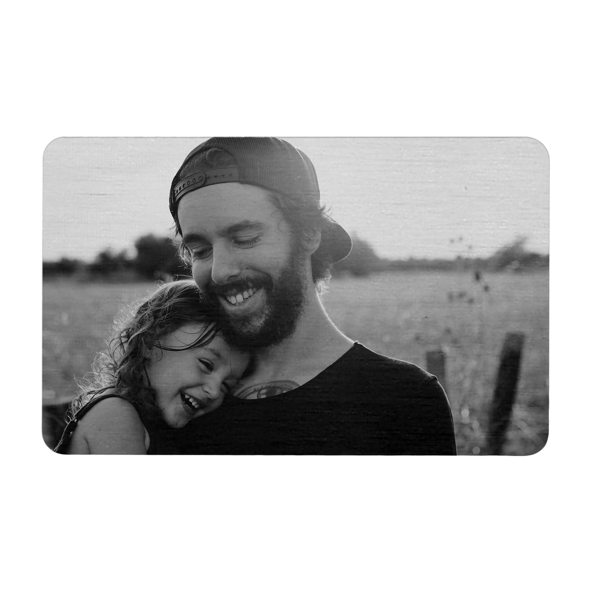Personalized Engraved Dad Wallet Card - Custom Photo & Text Father's Day Birthday Gift for Dad - Perfect for Wallets, Gift Boxes & Special Occasions