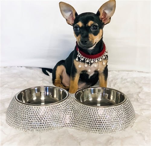 Premium Silver Crystal Dining Bowls Set - Elegant Tableware for Formal Dinners, Parties & Home Decor - 12-Piece Luxury Serving Bowls for Salads, Desserts & Entertaining