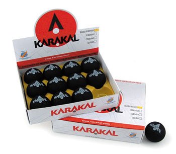 Karakal Red Dot Squash Balls - Professional Grade for Competitive Play | Perfect for Training, Tournaments & Indoor Court Games