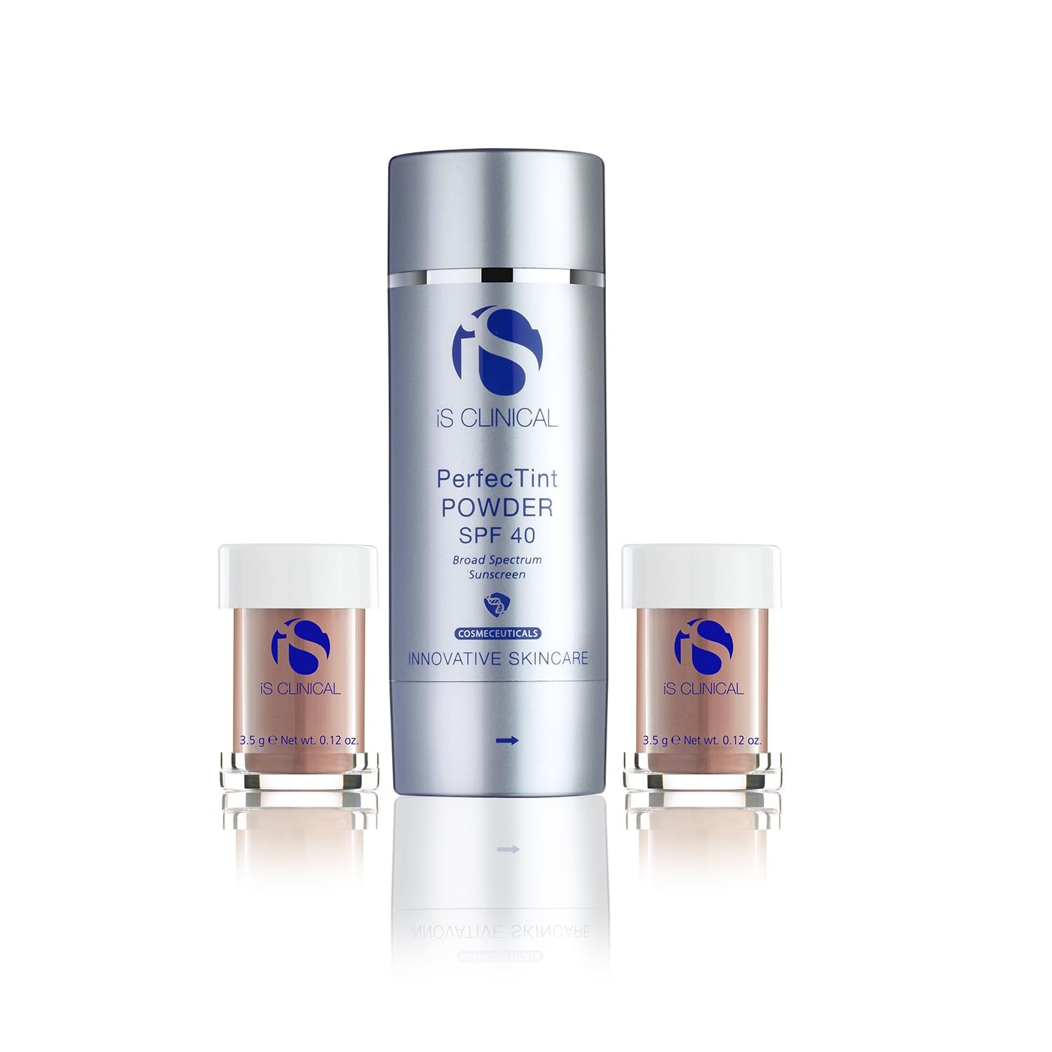 iS CLINICAL PerfecTint Powder SPF 40 - Tinted Loose Face Powder with Sun Protection | Perfect for Post-Makeup Setting & Daily Sun Defense