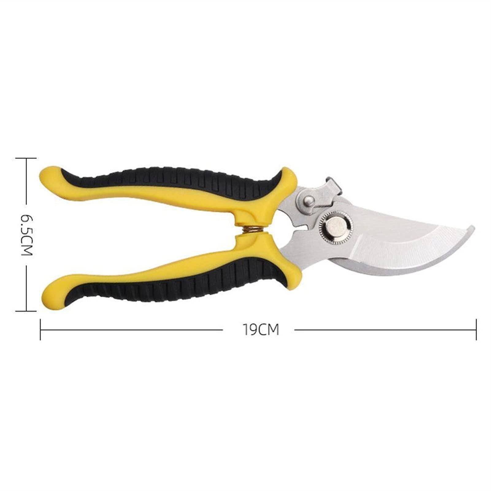 Sharp Professional Pruning Shears - Heavy Duty Garden Scissors, Tree Trimmers & Secateurs for Gardening - Ergonomic Hand Pruner for Plants, Flowers, Shrubs & Branches - Perfect for Landscaping, Home Garden & Outdoor Use