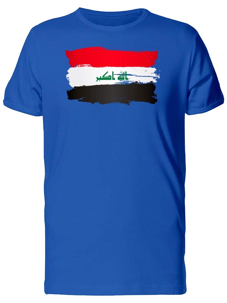 Iraq Flag T-Shirt for Men - Patriotic Graphic Tee for Casual Wear & National Pride