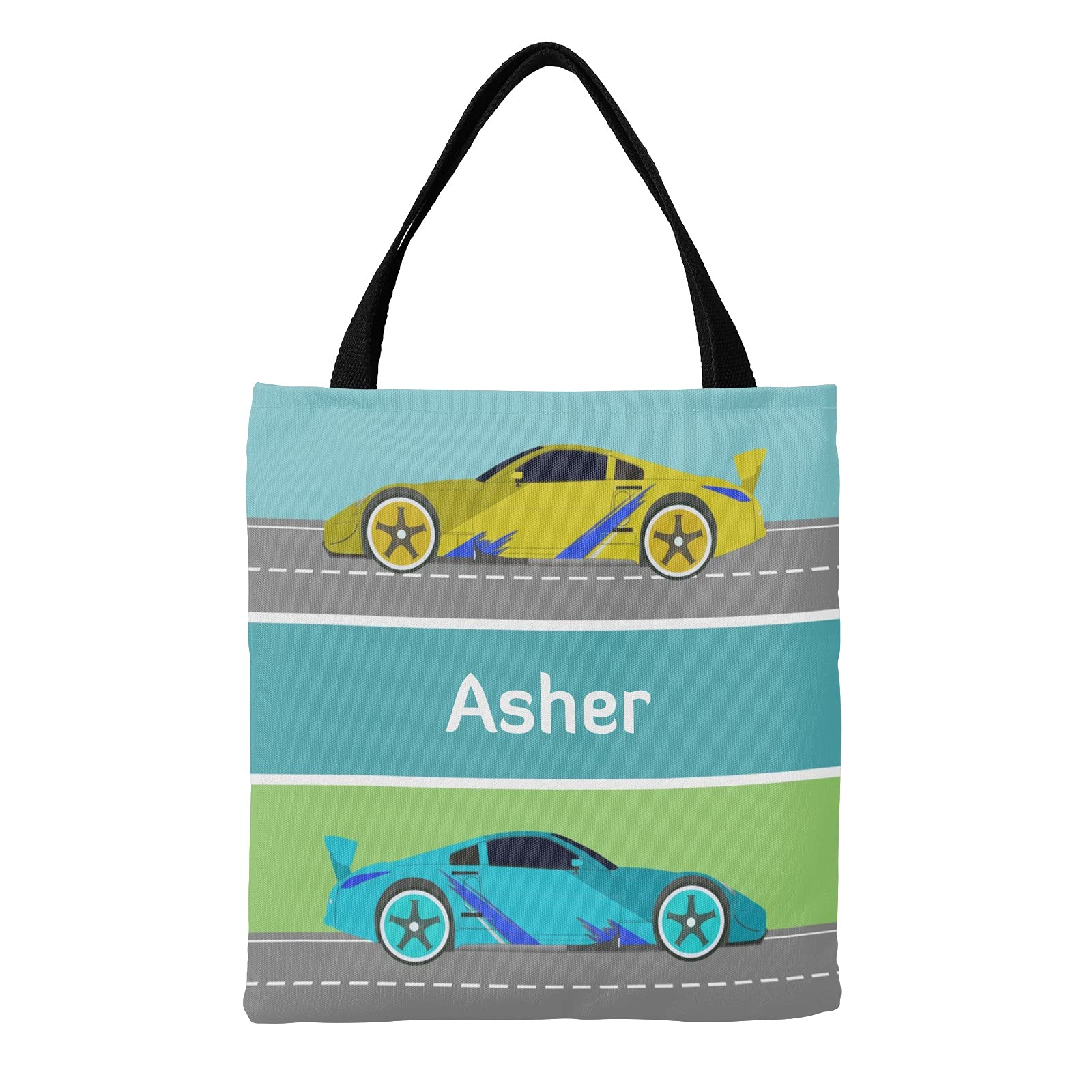 Personalized Pink Cute Canvas Tote Bags - Eco-Friendly Reusable Shopping Bags for Women, Travel, School & Work | Perfect Gift for Her, Mom, Friends | Great for Groceries, Beach Trips & Daily Use