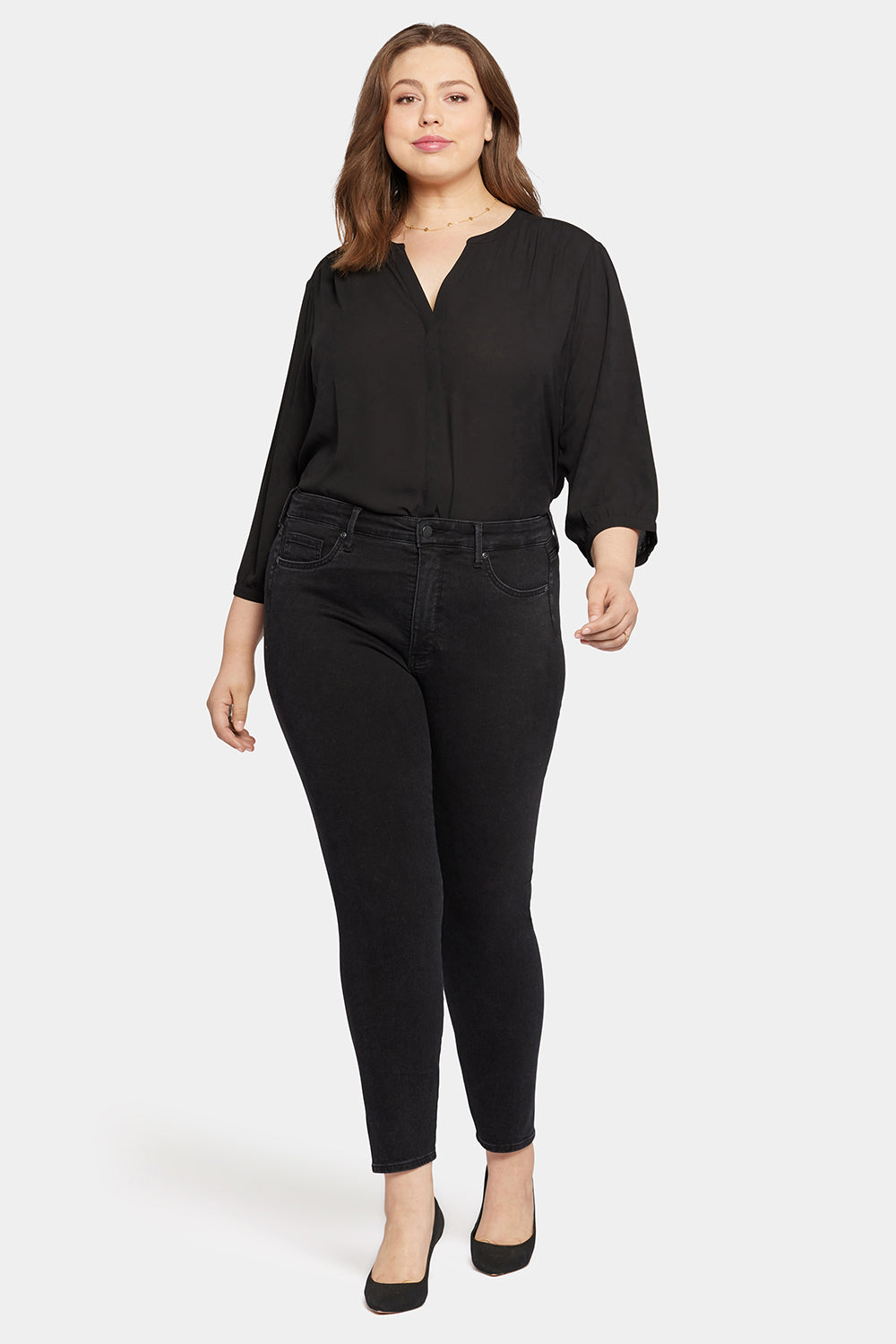 Le Silhouette Ami Skinny Jeans for Petite Plus Size Women | High Waist Slim Fit Denim Pants | Perfect for Casual Wear, Office & Night Out