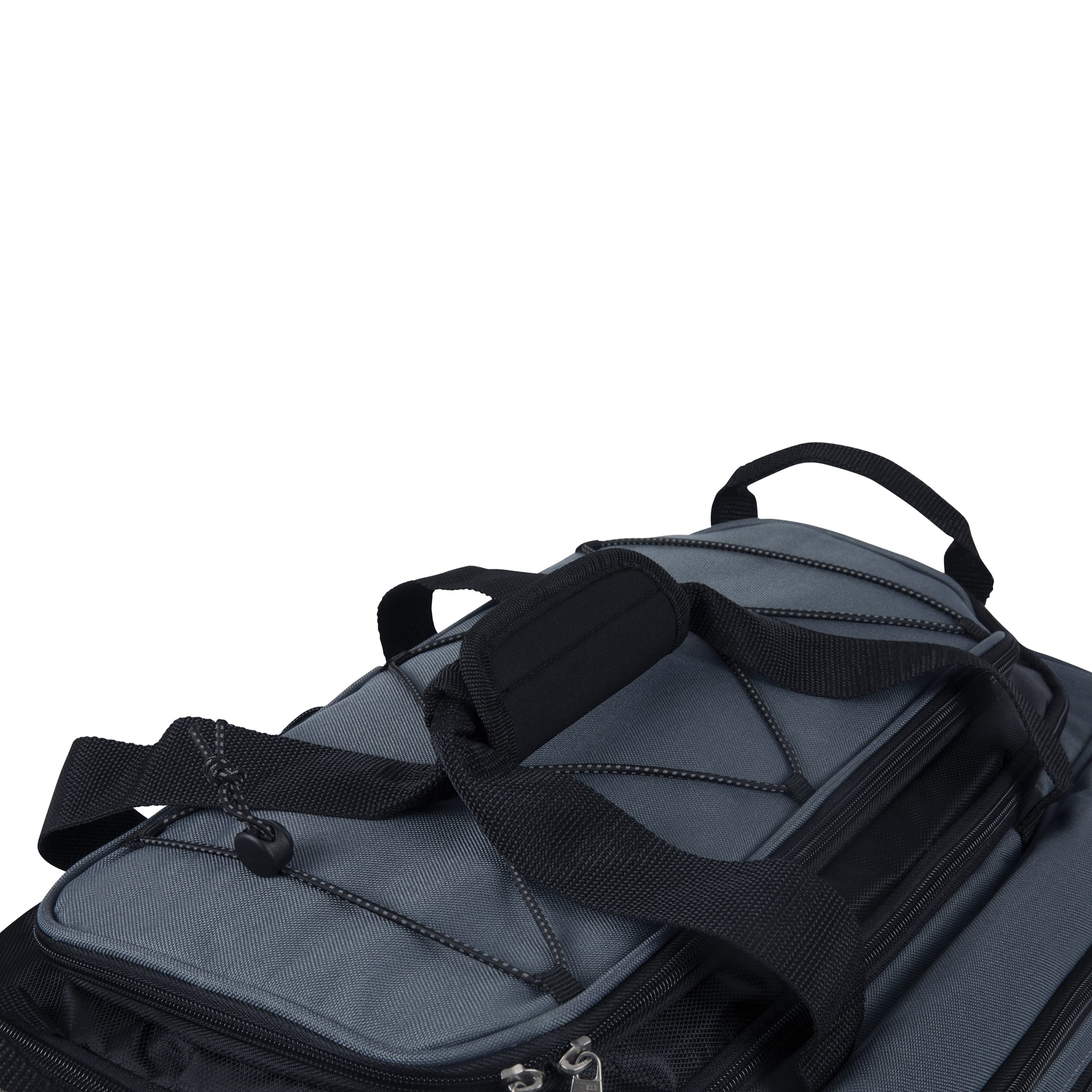 ONIVA - Picnic Time Brand Buccaneer Portable Charcoal Grill & Cooler Tote Combo (Black with Gray Accents) - Perfect for Camping, Beach Outings, and Backyard BBQs