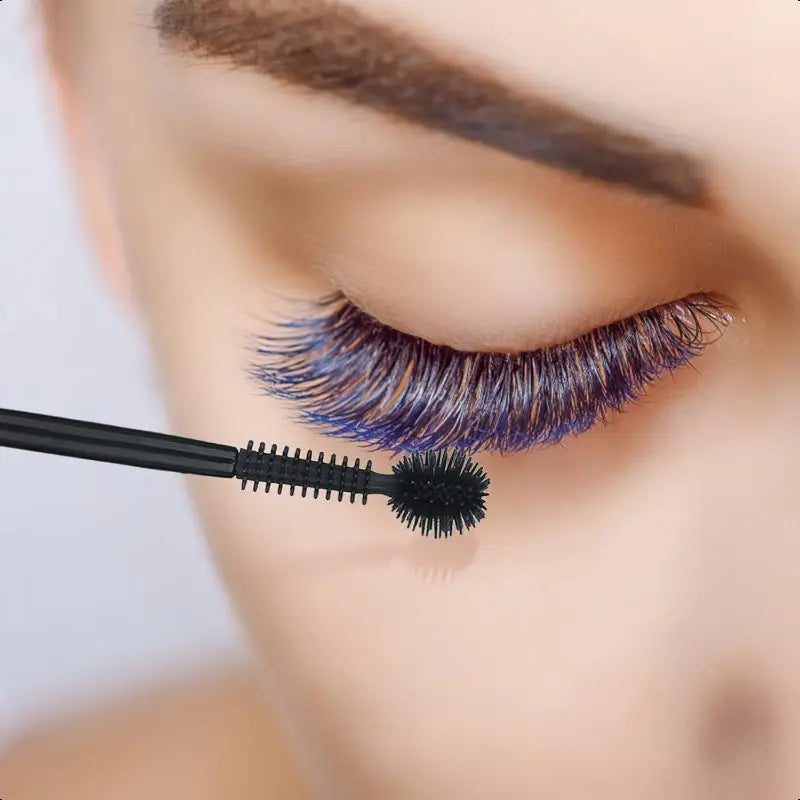 Ball Shaped Disposable Mascara Wands - Perfect for Professional Makeup Artists & Home Beauty Routines | Ideal for Lash Extensions, Touch-ups & Sanitary Makeup Application