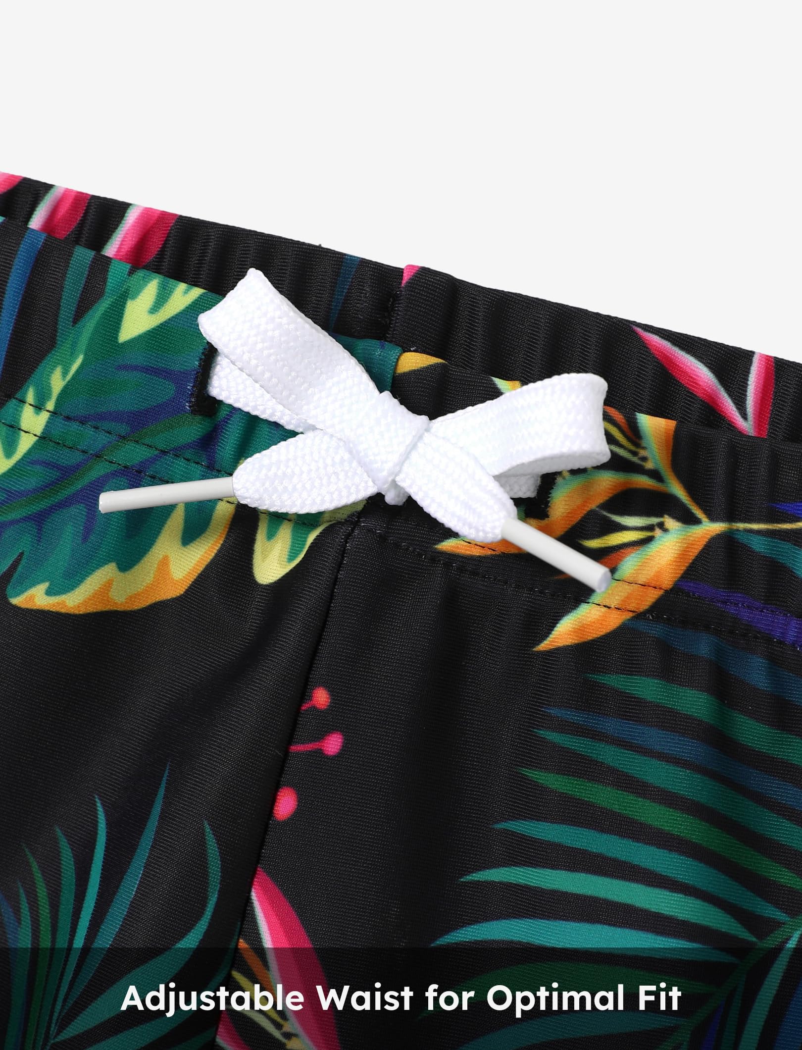 **PATPAT Family Matching Swimsuits - Crisscross One Piece Swimwear for Women & Kids, Floral Printed Bathing Suits - Perfect for Beach Vacations, Pool Parties & Family Photos**