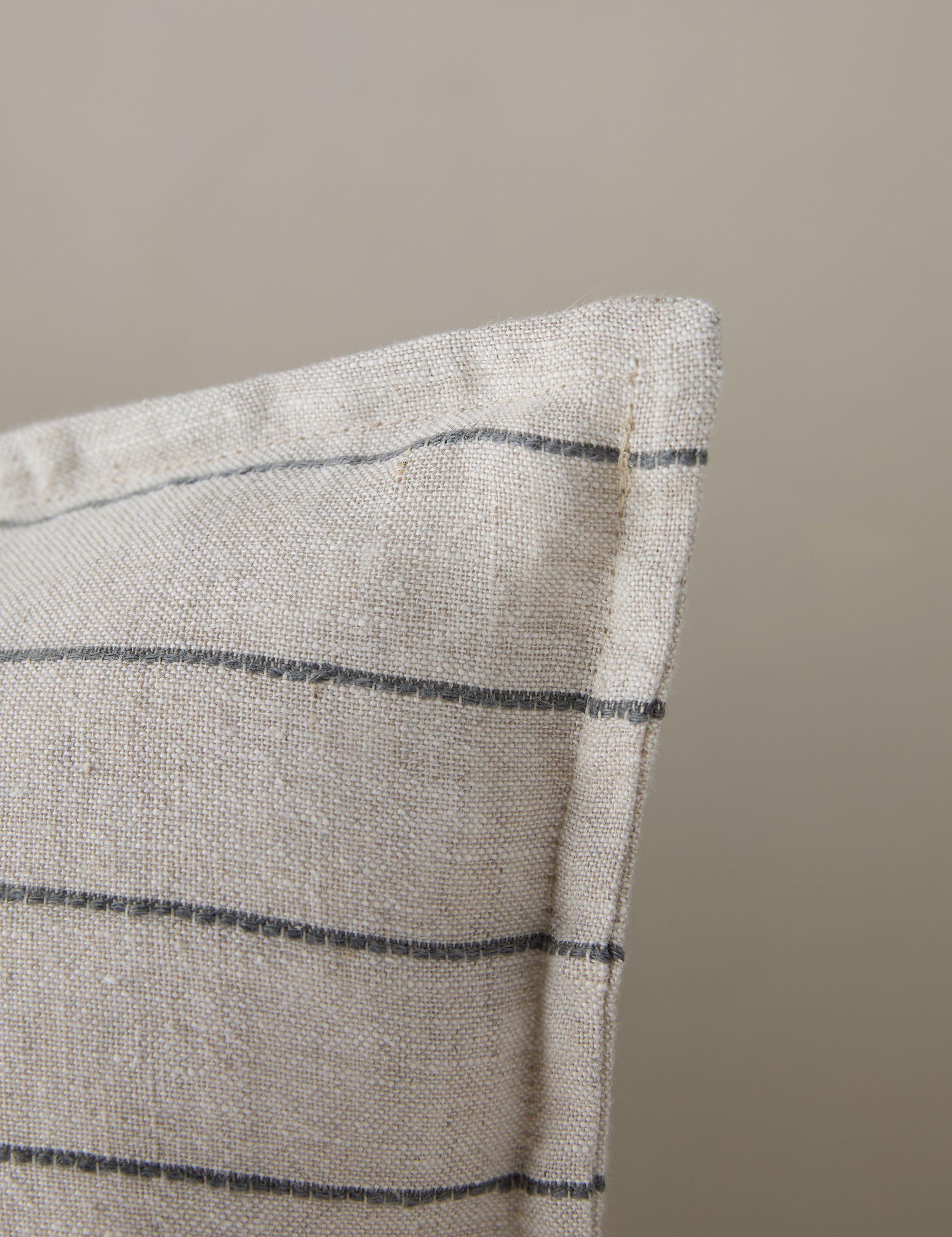 Blake Linen Sham by Pom Pom at Home - Premium Decorative Pillow Cover for Bedroom & Living Room - Perfect for Farmhouse, Modern & Coastal Home Decor