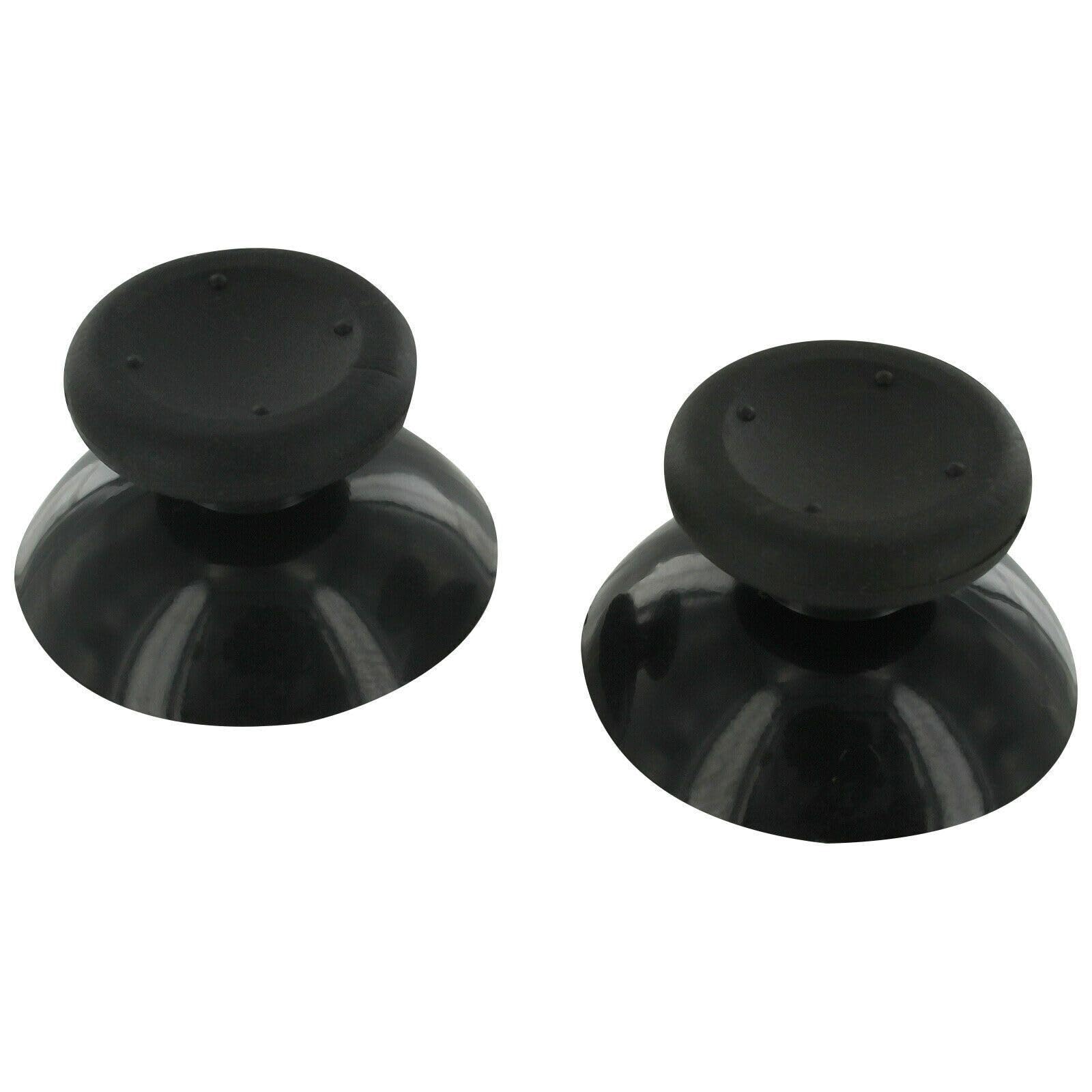 Premium Gamer Gear Thumbstick Grips for Xbox 360 Controller - 2 Pack Black Replacement Analog Thumbsticks - Enhance Grip & Precision for Gaming - Perfect for FPS, Racing & Sports Games