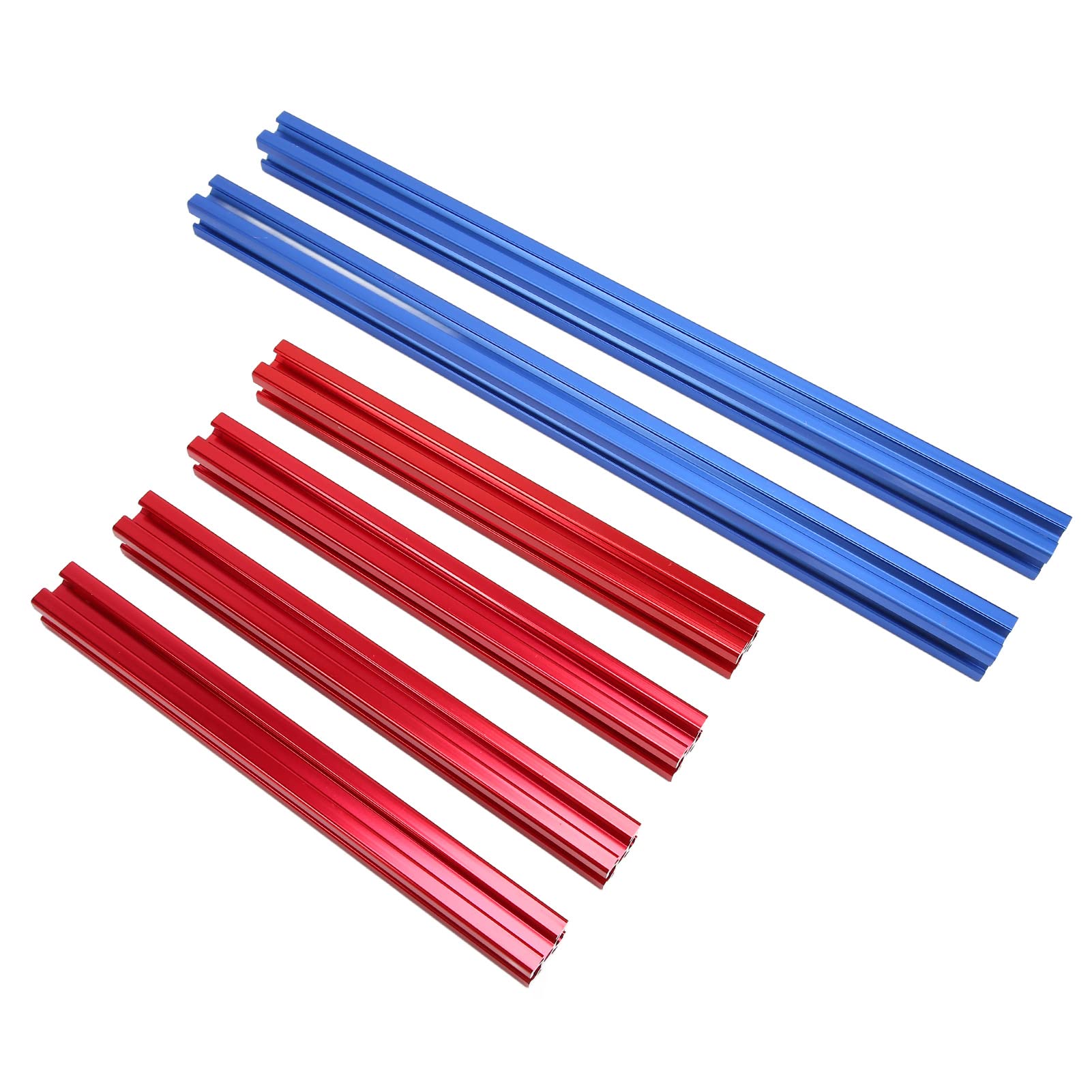 DIY MATX Computer Motherboard Case Rack - Aluminum Open Air Chassis Bracket for Creative PC Builds | Excellent Heat Dissipation (Blue/Red) | Perfect for Gaming Rigs, Mining Rigs & Custom PC Workstations