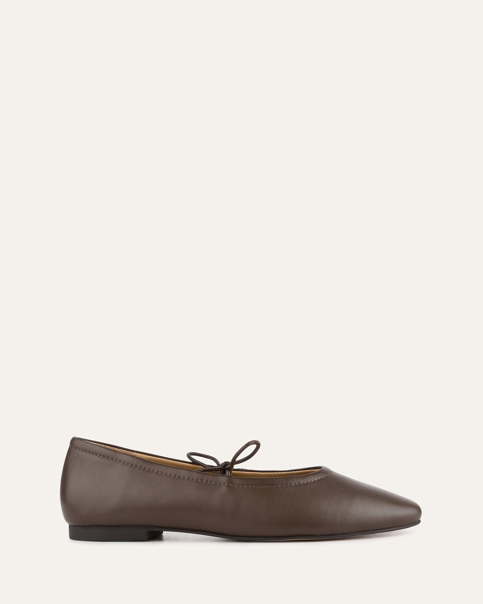 Petal Casual Flats for Women - Dark Rye Genuine Leather Comfortable Slip-On Shoes | Perfect for Office, Travel & Everyday Wear