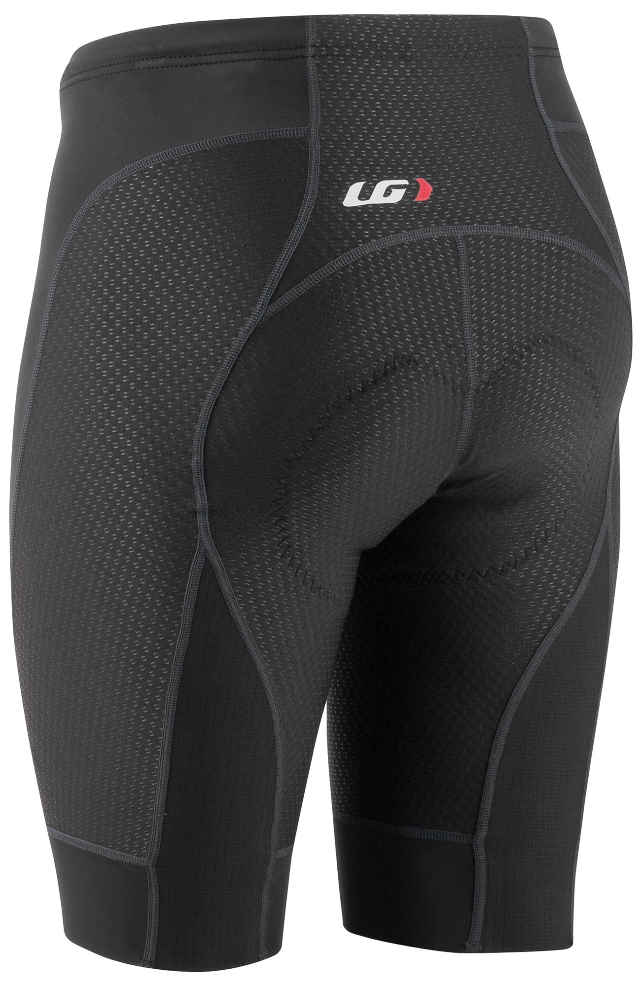 Louis Garneau Men's CB Carbon 2 Padded Compression Performance Bike Shorts - Cycling, Road Biking & Training Gear for Comfort & Endurance