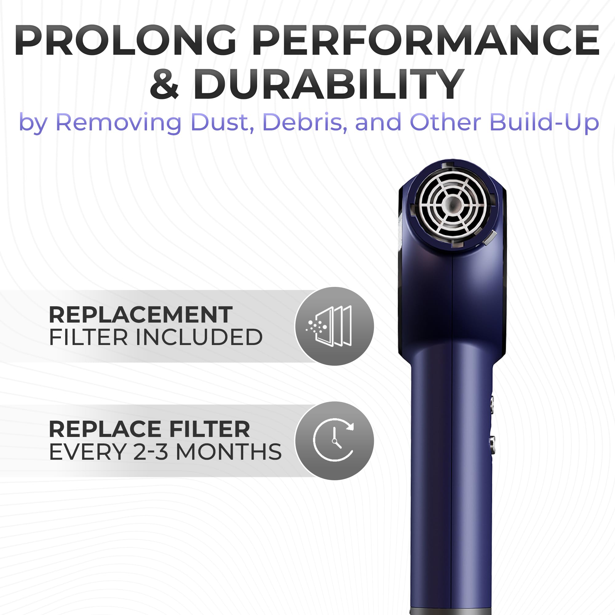 VersaSphere Pro Air 6-in-1 Professional Hair Dryer with Diffuser - Ionic Blow Dryer for Frizz Control & Fast Drying | Salon Quality Styler for Curly, Straight & Wavy Hair at Home