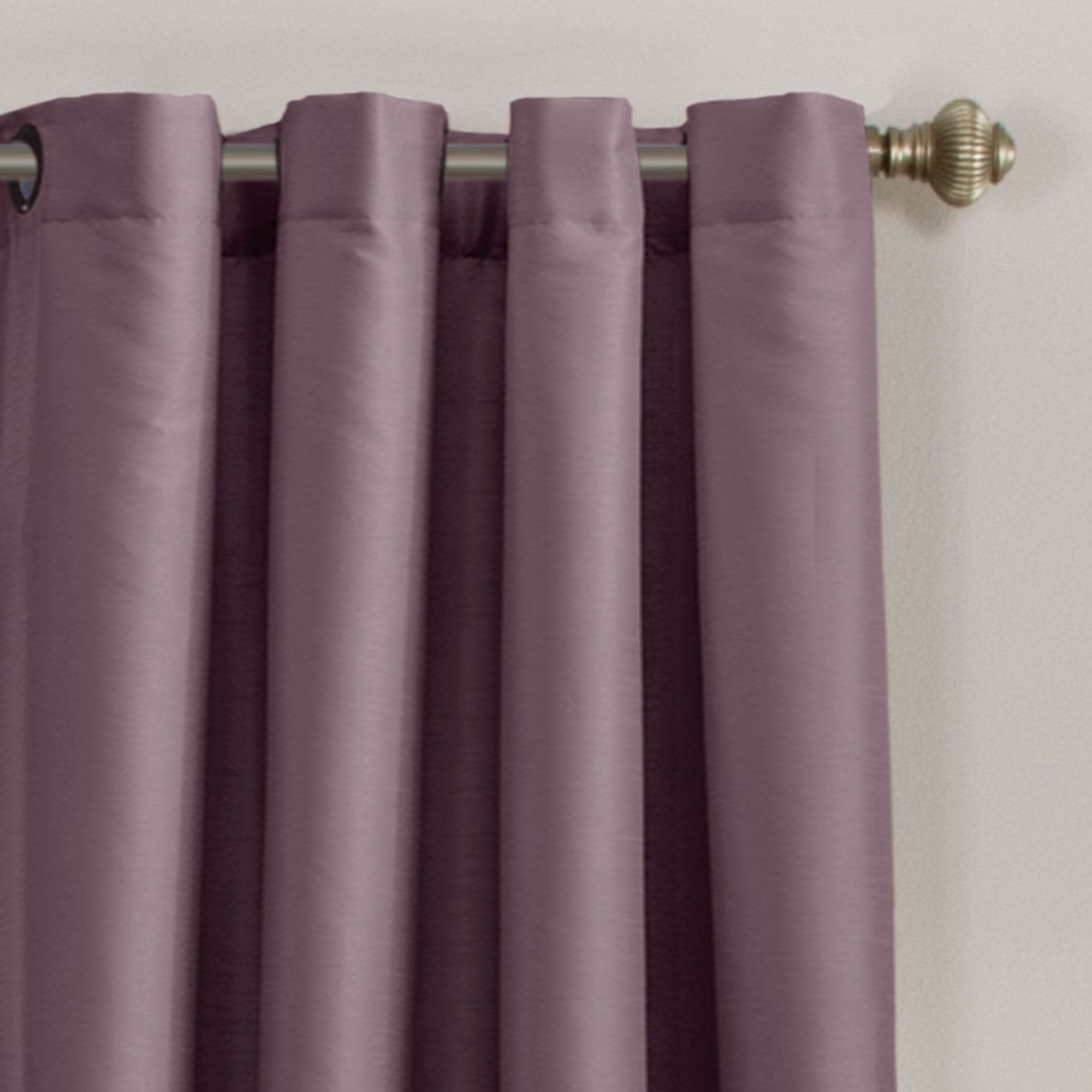 Prima Grommet Window Curtain Panel Set - Blackout Curtains for Living Room & Bedroom - Noise Reducing Thermal Insulated Drapes for Home Decor (Set of 2 Panels, 52x84 Inches) - Perfect for Privacy, Light Control & Energy Savings