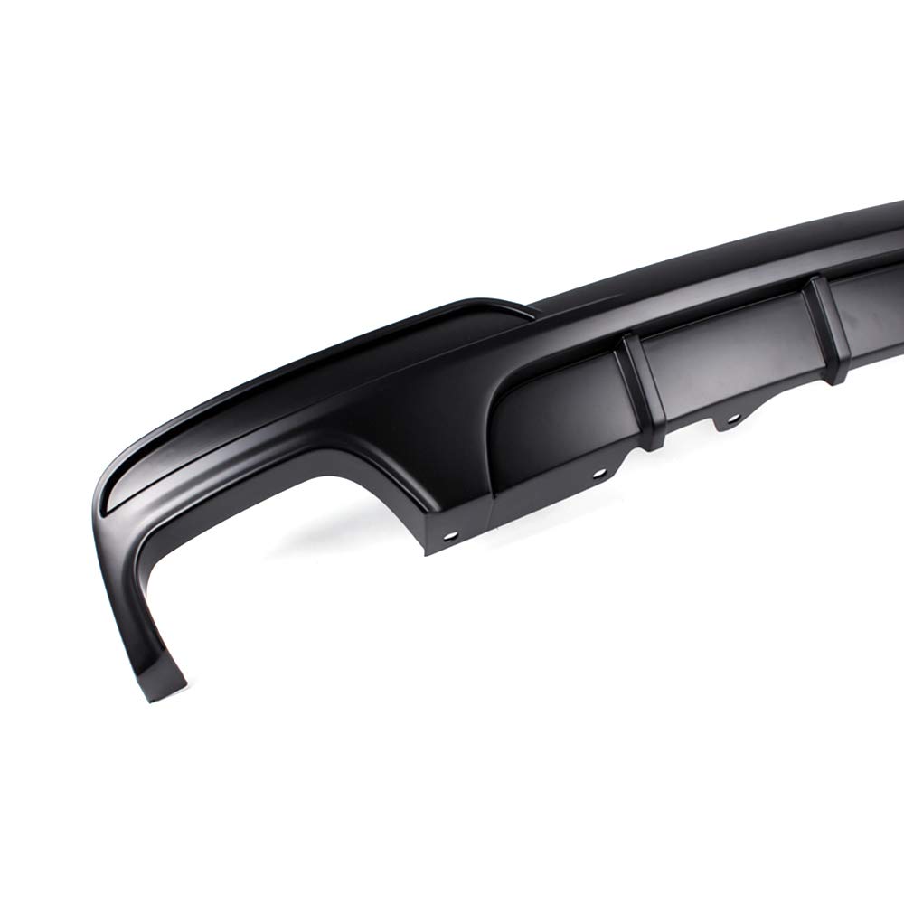 FRP Rear Bumper Diffuser Lip Spoiler for BMW 525i 528i 5 Series F10 M Tech M Sport Sedan 2011-2016 (Matt Black) - Enhance Style & Aerodynamics for Your BMW 5 Series F10