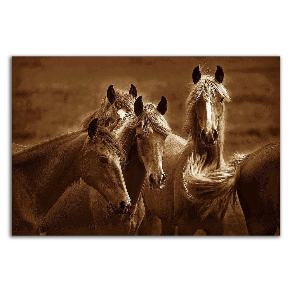 Bad Girls by Tony Stromberg - Premium Canvas Wall Art Print - Framed & Ready to Hang - Perfect for Living Room, Bedroom, or Office Decor