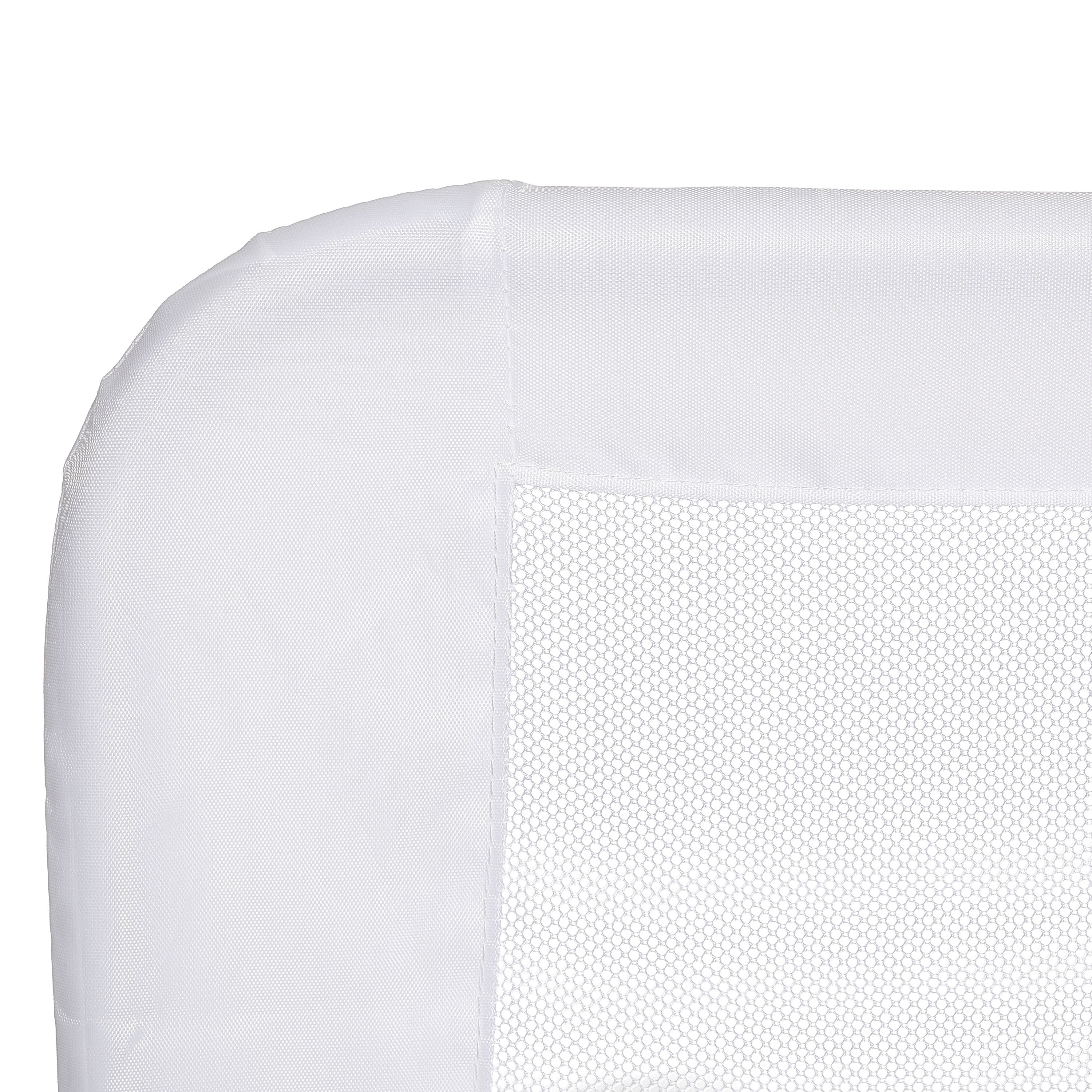 Dream On Me Mesh Security Bed Rail for Toddlers & Kids - Adjustable Safety Guardrail for Beds - Perfect for Daytime Naps & Overnight Sleep - Prevent Falls & Provide Peace of Mind
