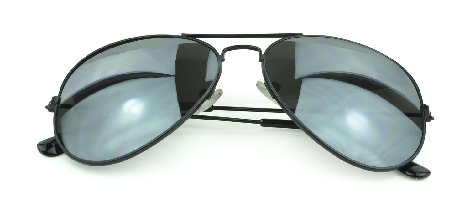 Trendy Classic Aviator Sunglasses for Men & Women - 100% UV Protection Polarized Lenses - Fashionable Outdoor Driving & Travel Accessories