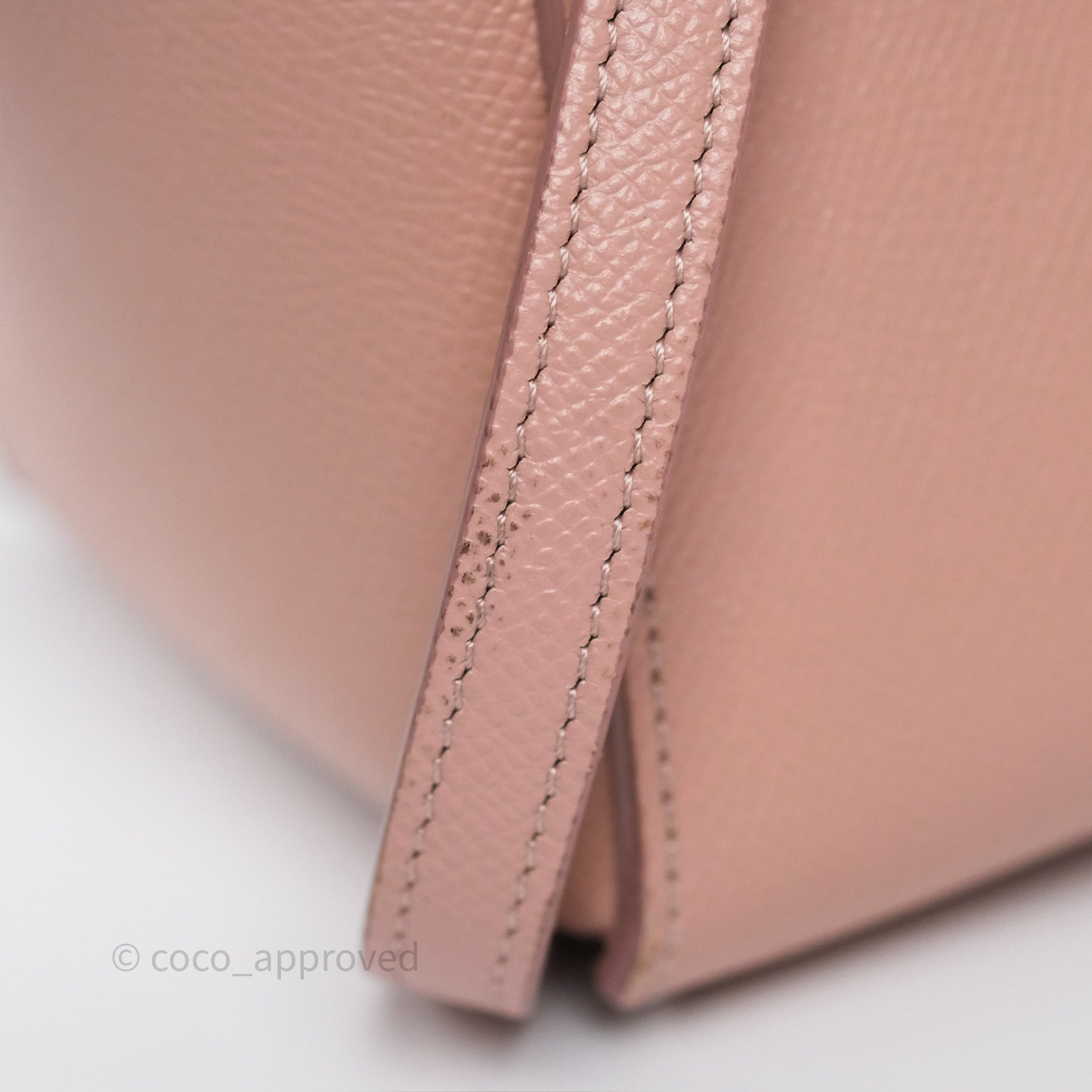 Celine Nano Belt Bag in Vintage Pink - Genuine Grained Calfskin Leather with Gold Hardware | Perfect for Everyday Use, Work & Special Occasions