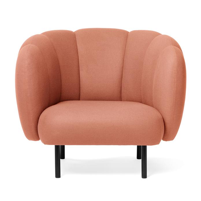 Luxury Cape Lounge Chair - Modern Accent Chair for Living Room, Bedroom & Office - Comfortable Reading Chair with Soft Cushions - Perfect for Relaxing, Napping & Home Decor