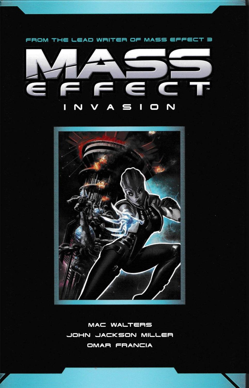 Mass Effect Invasion Hardcover Graphic Novel - Dark Horse Comics | Sci-Fi Adventure, Collector's Edition | Perfect for Fans & Comic Book Enthusiasts